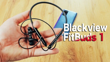 Blackview Fitbuds 1 - спортивные наушники за 28$ с AptxHD