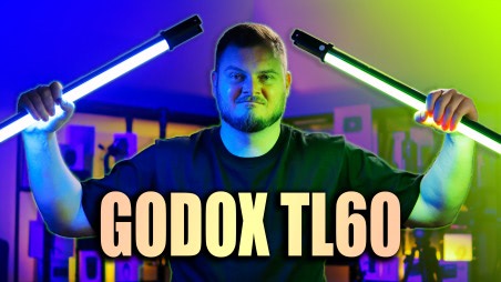 Обзор Godox TL60 - RGB трубки. Мощные светильники для заливки фона для съемки видео блога в студии или дома